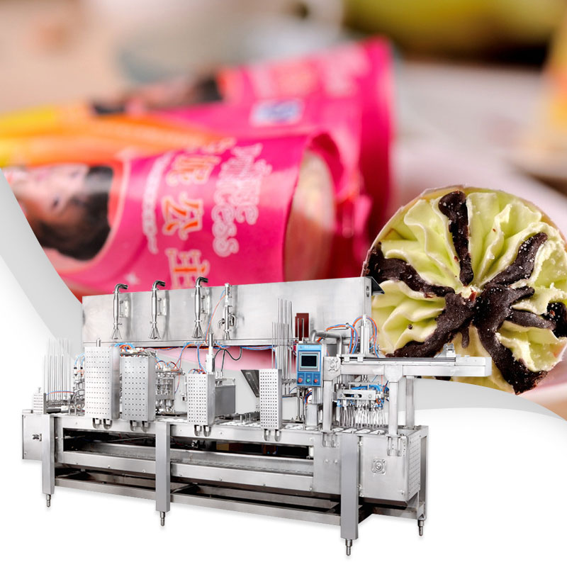 Ice cream production equipment and technological process