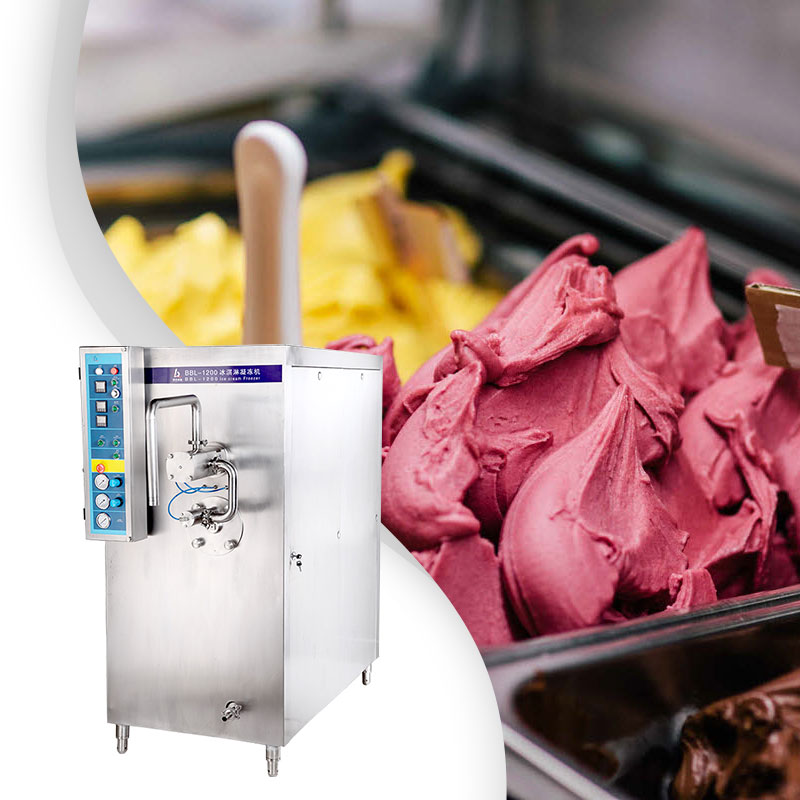 Working Principle of Ice Cream Fruit Feeder