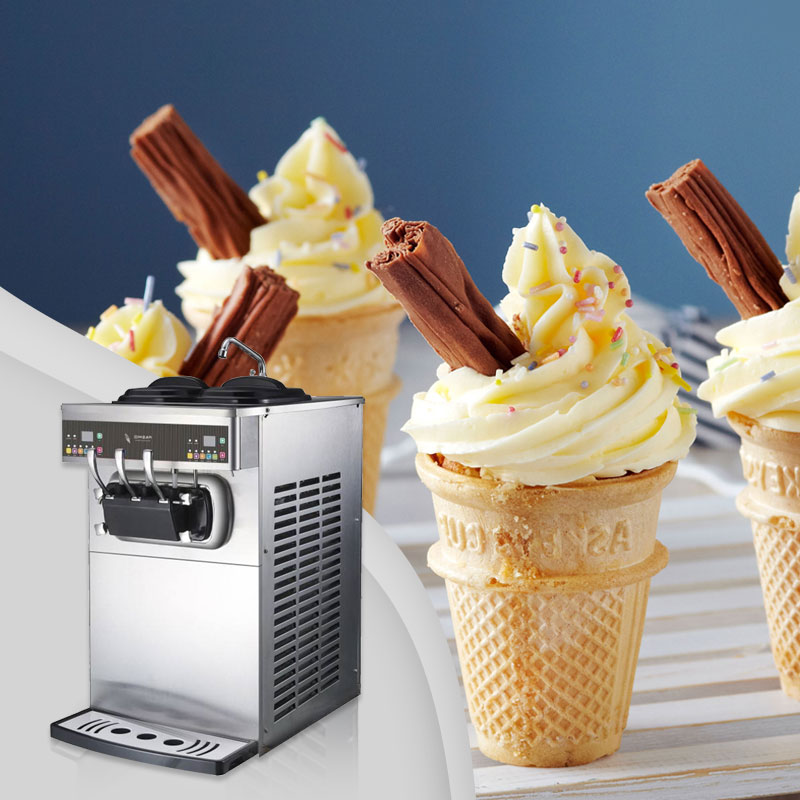 How to make ice cream with ice cream machine?