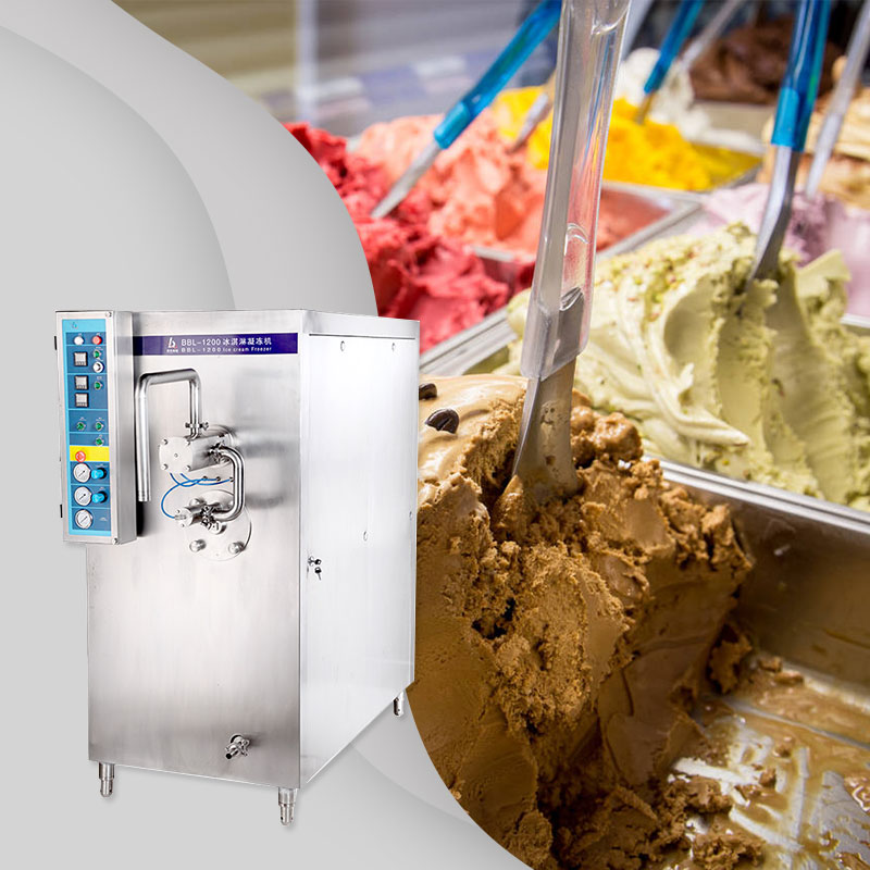 Function of ice cream machine